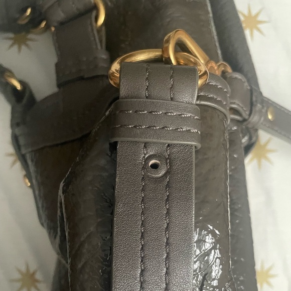 Marc By Marc Jacobs Patent Leather Satchel Crossbody Handbag Purse - Picture 13 of 13